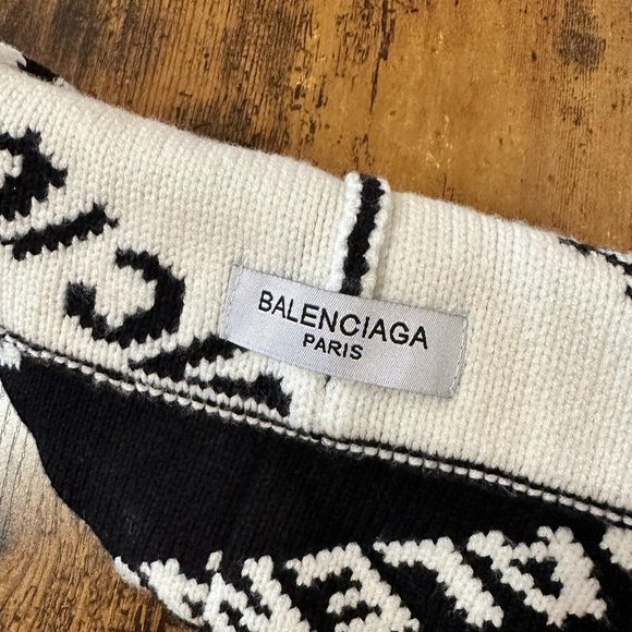Balenciaga Allover Logo Hat - Picture 3 of 4